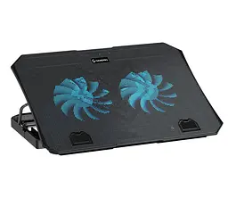 Охолоджувальна підставка для ноутбука до 15,6 дюймів GamePro GPCP-350 2xfans - мініатюра 3