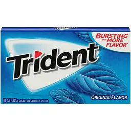 Жуйки Trident original flavor 14 sticks