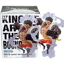 Фігурка Banpresto KING OF ARTIST One Piece Monkey D. Luffy gear 4 Великий Куш Манки Д. Луффі 16 см B KA OP SL