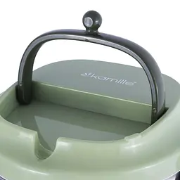 Ланч-бокс Kamille КМ-2137ZL 2400 мл зелений - мініатюра 7