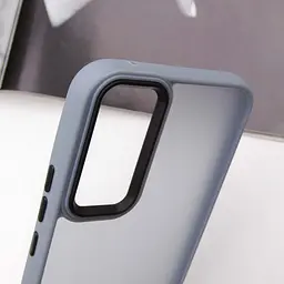 Чохол TPU+PC Lyon Frosted для Samsung Galaxy A35 Sierra Blue - мініатюра 4