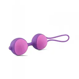 Вагінальні кульки Palline Vaginali Bi-Balls Double Purple MSX 1-00802734 98994 - мініатюра 4