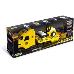 Машинка Wader Magic Truck Technic з катком (36451) - мініатюра 2