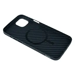 Чохол надтонка панель-накладка Hoco MagSafe Apple iPhone 14 Plus Black - мініатюра 4