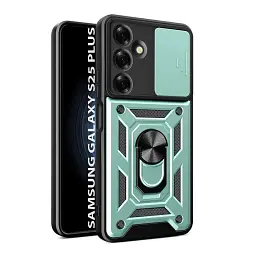 Чохол до мобільного телефона BeCover Military Samsung Galaxy S25 Plus SM-S936 Dark Green (712880)