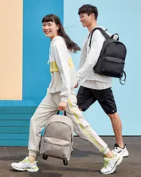 Рюкзак RunMi 90 Ninetygo Youth College Backpack Pink 15L - мініатюра 3