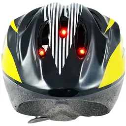 Ліхтар велосипедний Good Bike Helmet 4 LED лампочки на велошолом (88305-IS) - мініатюра 2
