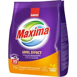 Уцінка. Пральний порошок Sano Maxima Javel Effect 1.25 кг 