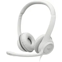 Гарнітура Logitech H390 Headset USB off-white (981-001286)