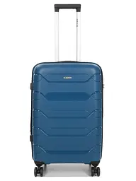 Валіза середня M поліпропілен Worldline Airtex 282 74л 64×41×26см Синій - мініатюра 2