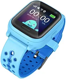Смарт-годинник Uwatch KT04 Kid sport smart watch Blue - мініатюра 2