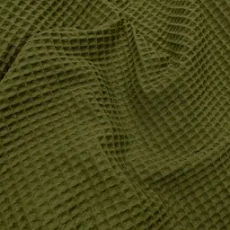 Рушник вафельний Cosas Greek Waffle Avocado 30x55 см, коричнево-зелений - мініатюра 2