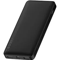 Зовнішній акумулятор Baseus павербанк Bipow Digital Display 15W 10000 mAh Black (PPDML-I01) - мініатюра 6