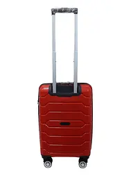 Валіза маленька S поліпропілен Madisson Snowball 01103 58×37×22см 35л Червоний - мініатюра 3