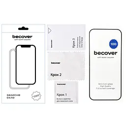 Скло захисне BeCover Google Pixel 10 / 10 Pro 10D Black (713672) - мініатюра 4