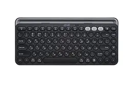 Бездротова клавіатура 84 клавіші, WL/BT 2E KS250 Black-Grey - мініатюра 1