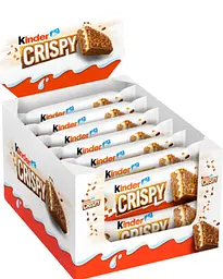 Вафельний батончик Kinder Crispy з шоколадно-горіховою начинкою 34 г - мініатюра 7