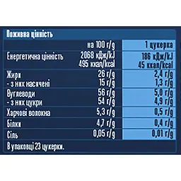 Цукерки Світоч Палітра Асорті в чорному шоколаді в коробці 200 г - мініатюра 5