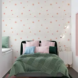 Панель стінова 3D Wall Sticker 700х700х4 мм Рожеві квіти SW-00001978 - мініатюра 5