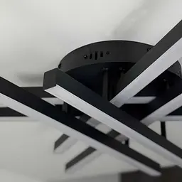 Світильник LED smart ARMANI+пульт 90W 3000-5000K IP20 круг чорний Violux ( 220935 ) - мініатюра 6