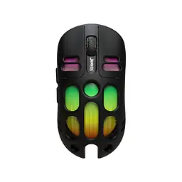 Бездротова миша Jedel WD153 з LED підсвічуванням чорний