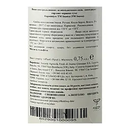 Вино Inama Carminium Colli Berici Carmenere DOC, 14%, 0,75 л (885496) - мініатюра 5