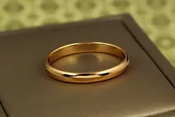 Обручка Xuping Jewelry класика 3 мм р 17 золотиста