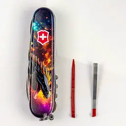 Ніж Victorinox Huntsman Zodiac 91мм 15функ Зірковий дракон - мініатюра 4