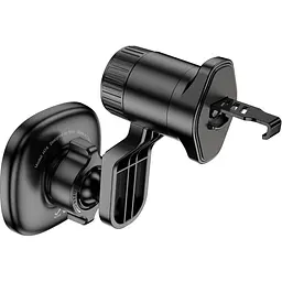 Автотримач Hoco H74 Crown Magnetic Black (646895) [151309] - мініатюра 4