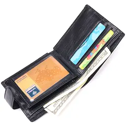 Чоловічий шкіряний гаманець ST Leather 11х9,5х2 см acs0024009 - мініатюра 5