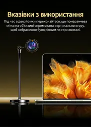 Настільна вебкамера з вбудованим всеспрямованим мікрофоном UGREEN CM826 (55512) - мініатюра 9