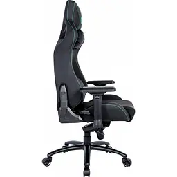 Геймерське крісло GT Racer X-8006 Fabric Black/Green [156461] - мініатюра 4