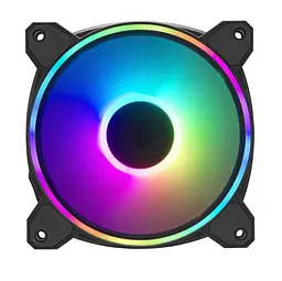 Корпусний вентилятор 120 мм Cooler Master MasterFan MF120 Halo2 3 шт MFL-B2DN-213P2-R2 Black - мініатюра 2