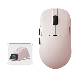 Миша бездротова Ajazz AJ159 Apex Pink - мініатюра 2