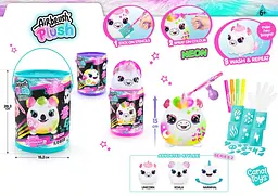 Набір для творчості Canal Toys DIY Airbrush Plush Сквіш Неон сюрприз (AIR022) - мініатюра 13