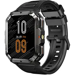 Розумний годинник Blackview W70 Pro з вбудованим ліхтариком чорний