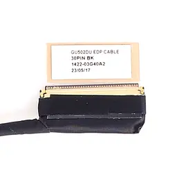 Шлейф матриці для Asus ROG Zephyrus GA502D GA502I GA532D GU502DU, (eDP 30pin, 1422-03G40A2) - мініатюра 2