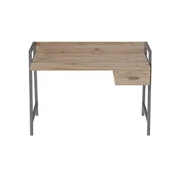 Письмовий стіл Ferrum-decor Комфорт 750x1200x600 Сірий метал ДСП Дуб Сан-Марино 32 мм (FRD-103451) - мініатюра 2