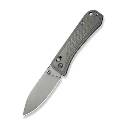 Нож складной Weknife титановый 93,2 мм серый CPM-S45VN.