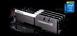 Модуль пам'яті DDR4 G.Skill Trident Z Black/White 2x16GB 3600MHz (F4-3600C17D-32GTZKW) [102451] - мініатюра 10