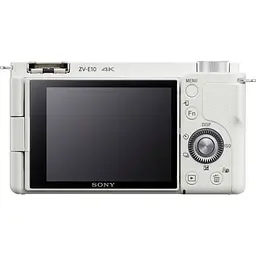 Бездзеркальний фотоапарат Sony ZV-E10 Body White (ILCZVE10W.CEC) [106903] - мініатюра 4