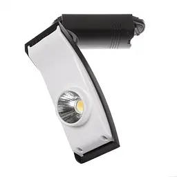 Світильник трековий поворотний LED 403/20W NW COB WH/BK Brille 32-283