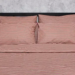 Комплект постільної білизни Moon&Star Бязь Gold Люкс Autumn Stripes Полуторний 143х210 наволочки 2х70х70 - мініатюра 3