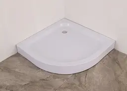 Душова кабіна з низьким піддоном Mixxus Plain SCT02-90x90x195-TR graphite прозоре скло 4 мм MI6901, Універсальна, прозорий, графіт - мініатюра 2
