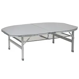 Стіл Bo-Camp Premium Oval 120x80 cm Grey (1404420) - мініатюра 2