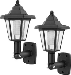 Вуличний настінний LED-світильник 26X-94 вологозахищений 2 шт чорний