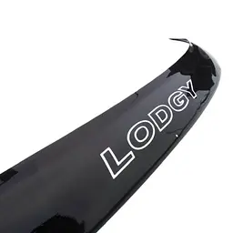 Дефлектор капоту мухобійка Renault Lodgy 2012-2022 Євро кріплення Voron Glass - мініатюра 2