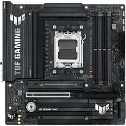Материнська плата Asus TUF GAMING B850M-PLUS WIFI7 sAM5 B850 4xDDR5 M.2 HDMI DP Wi-Fi BT mATX
