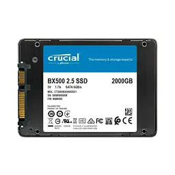 Накопичувач SSD 2.5" 2TB Micron (CT2000BX500SSD1) - мініатюра 2