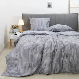 Постільна білизна сімейна Viluta Сатин Twill 724-S 210х143х2 см - мініатюра 2